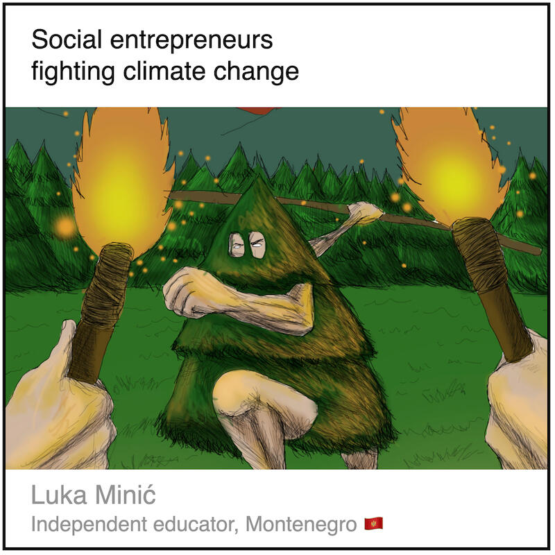 Express 4(3) Luka Minić Download PDF: Social entrepreneurs fighting climate change by Luka Minić (Independent educator, Montenegro).